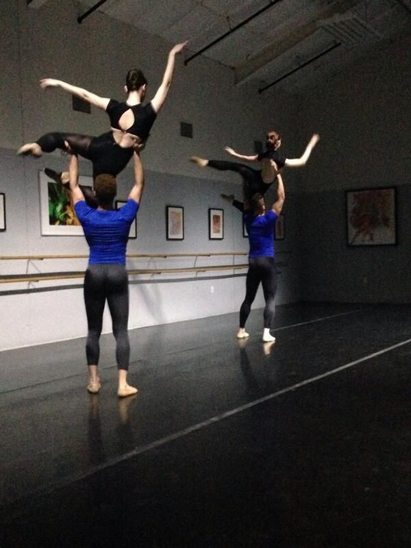 Missouri Contemporary Ballet's installation for Artrageous Friday was breathtaking